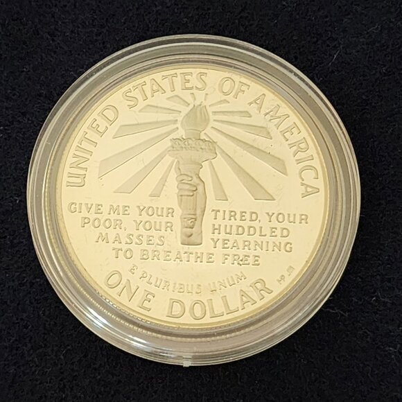 1986 US Mint Proof Liberty 2 Coin Set - Picture 7 of 15